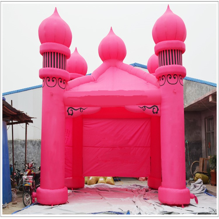 八公山粉色帐篷